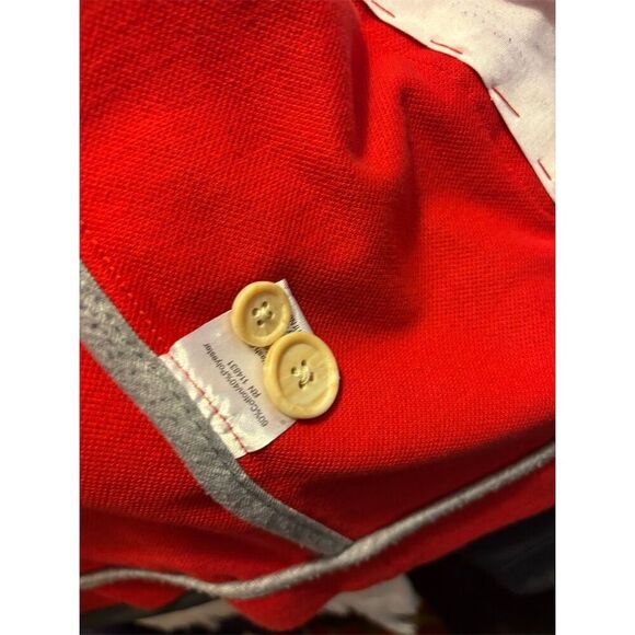 Paulo Solari Red Men’s Blazer Sport Jacket Size L Solid - Picture 8 of 12